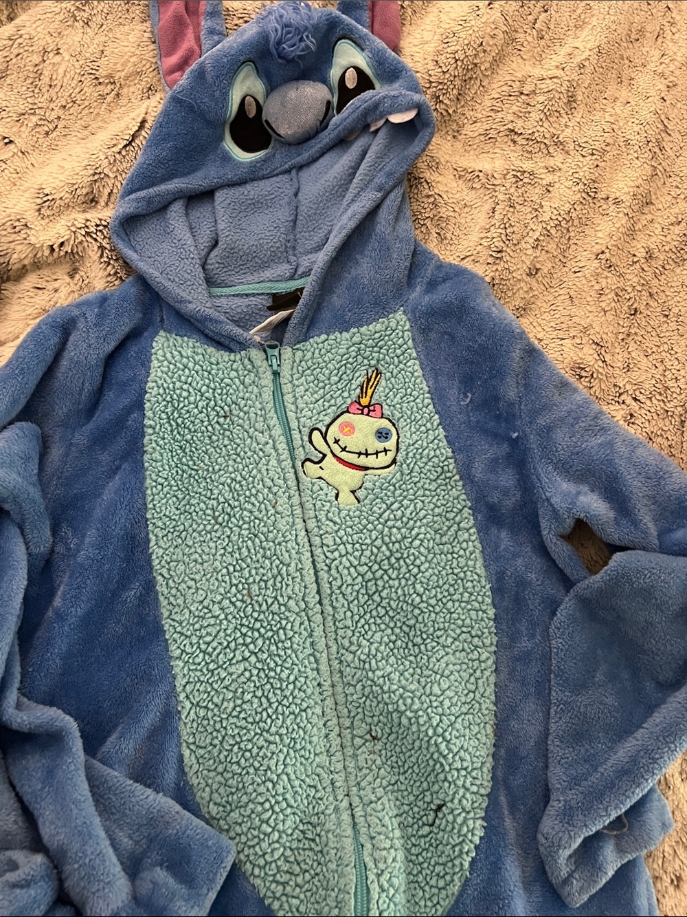 5/$10 item stitch Hoodie with Monster Patch